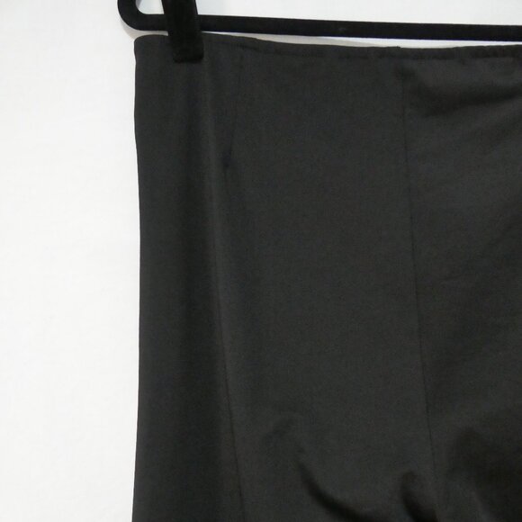 Unbranded | XXL | Chic Black Flared Pants | Crecent Moon Zipper Pull - Picture 10 of 16